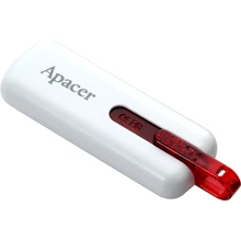 USB-флешка Apacer AH326 32GB USB 2.0 White (AP32GAH326W-1): Стандарт USB USB 2.0