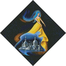 Алмазна мозаїка Ідейка Берегиня Ковель ©mosyakart 40х40см (AMO7358): Виробник Идейка