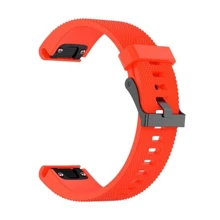 Ремешок Garmin QuickFit 20 Dots Silicone Orange (QF20-STSB-ORNG): Цвет оранжевый