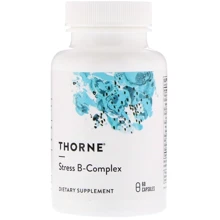 Thorne Research Stress B-Complex 60 Veg Caps Стресс В комплекс: Тип Витамин B
