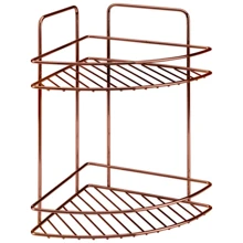 Полку Metaltex REFLEX COPPER кутова для ванної 2 секційна (403513): Тип Полку кутова для ванної