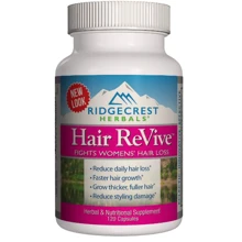 RidgeCrest Herbals Hair ReVive, 120 Capsules (RCH305): Форма випуску капсули
