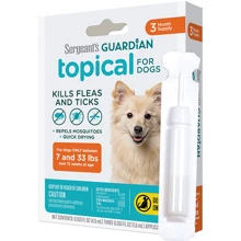 Капли от блох, клещей, комаров для собак Sergeant’s Guardian Dogs от 3.2-15 кг 3х1.5 мл (58425). Цена за 1 пипетку. Продажа упаковкой/3 пипетки.: Тип Капли