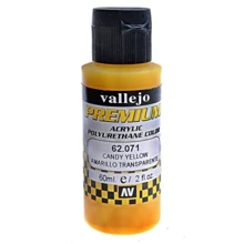 Краска Vallejo акрил-полиуретановая Premium Color желтый Candy (VLJ62071): Производитель Vallejo