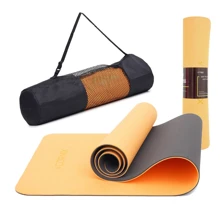 Коврик для фитнеса Cornix TPE 183 x 61 x 0.6 cм для йоги и фитнеса XR-0001 Orange/Black: Производитель Cornix