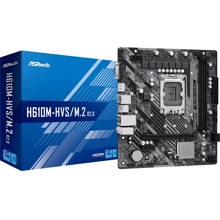 ASRock H610M-HVS/M.2 R2.0 (s1700/H610/DDR4/mATX): Оперативная память 2xDDR4 3200 МГц, до 64 ГБ