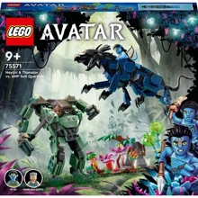 Конструктор LEGO Avatar Нейтирі та Танатор проти Куаритча у скафандрі УМП (75571): Серія Avatar