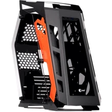 Корпус QUBE Stalker Black-Orange noFAN (STALKER_NMBU3): Форм-фактор материнской платы ATX/MicroATX/Mini-ITX