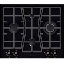 Варочная поверхность газовая Gorenje GW65CLB: Размеры для встраивания (ШxГ) 56x49 см