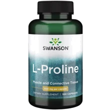 Swanson L-Proline 500 mg Л-пролин 100 капсул: Тип Пролин