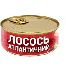 Лосось BANGA атлантический в томатном соусе 230 г (4751017402511): Вес нетто 230 г