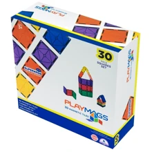 Конструктор Playmags магнитный набор 30 эл. (PM154): Количество деталей, шт. 30