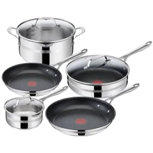 Набор посуды Tefal Jamie Oliver Cook Smart 8 пр. (E310S874): Материал корпуса нержавеющая cталь