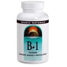 Source Naturals Vitamine B-1 100 mg 250 tab / 250 servings: Пол Унисекс