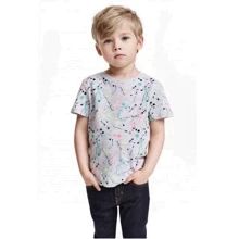 Футболка H & M 2911-3404293 110-116 см сіра: Тип футболки