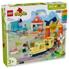 Конструктор LEGO DUPLO Town Великий інтерактивний громадський поїзд 103 деталей (10428): Серія DUPLO