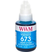 Чернила WWM Epson L800 140г Cyan (E673C): Цвет Cyan