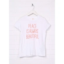 Футболка H&M б6197847 146-152 см белая: Тип Футболки