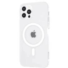 Чехол для iPhone Proove Crystal Case with Magnetic Ring for iPhone 12 Pro Max: Цвет прозрачный