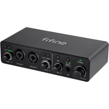 Аудиоинтерфейс Fifine Ampli 3: Тип Внешние