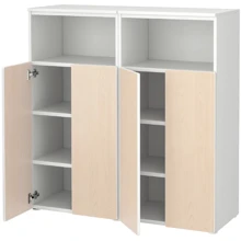 Стойка ІКЕА SMÅSTAD / PLATSA 120х42х123 см (395.496.87): undefined undefined