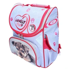 Ранец CLASS 9705 Lovely Pets, 34x26x14см: Возрастная группа от 6 до 10 лет