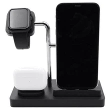 Док-станція Macally Dock Stand Black (MWATCHSTAND3) for Apple iPhone, Apple Watch and Apple AirPods: undefined undefined