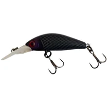 Воблер Jackall Diving Chubby Minnow 35мм, 2.7г Mat Black Suspending (1699.07.73): Плавучесть Суспендеры