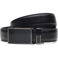 Чоловічий ремінь Borsa Leather чорний (C133-0277-1): Стать Чоловік