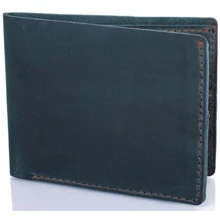 Мужское портмоне DNK Leather зеленое (DNK-Portmone-col-C): Пол Мужской