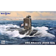Модель Micro-mir Подводная лодка USS Albacore (AGSS-569) (MM350-036): Производитель Micro-Mir