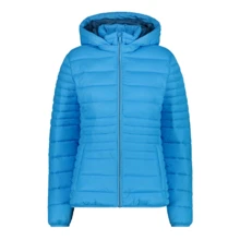 Куртка CMP Woman Jacket Snaps Hood 30K3666-L613 44 (36) голубая демисезон с капюшоном: Сезон Демисезон