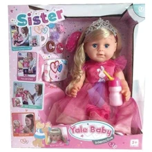 Пупс Yale Baby Сестренка с аксессуарами (BLS 007 R): Производитель Yale Baby