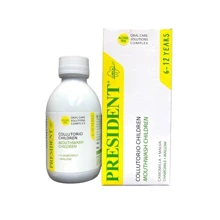 President Children Ополіскувач для ротової порожнини 6 -12 років 200 ml: Призначення Антибактериальное