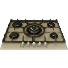 Варильна поверхня Fabiano FHGR 10-55 VGH-T Champagne Glass: Розташування панелі фронтальне