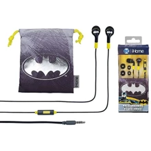 Наушники eKids Warner Bros BatMan Mic (RI-M15BM.FXV7): Тип конструкции вкладыши