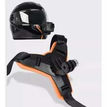 Крепление на шлем, подбородок MSCAM Motorcycle Strap для экшн камер GoPro, SJCAM Оранжевый: Тип аксессуара Крепление на шлем