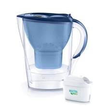 Фільтр-глечик BRITA Marella Memo MXPro 2.4 л (1.4 л очищеної води) з фільтр-картриджем, синій (1052799): undefined undefined