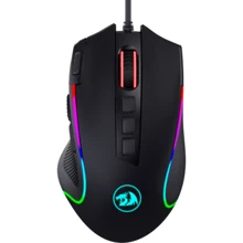Мышь Redragon Predator M612 RGB USB Black (78005): Интерфейс подключения USB