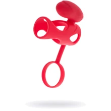 Насадка на пенис с вибрацией Toyfa Black&Red Vibrating Cage Red: Для кого Для мужчин