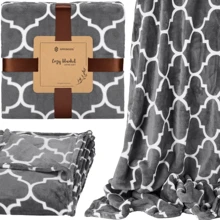 Плед Springos Extra Soft 200x220 см серый (HA7164): Производитель Springos