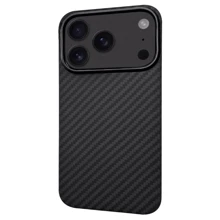 Чехол для iPhone Proove Carbon Slim with Magnetic Ring Black for iPhone 17 Pro Max: Цвет черный