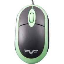 Мышь Frime FM-001BG Black/Green: Интерфейс подключения USB