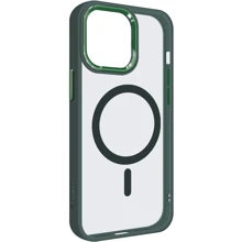 Чохол для iPhone ArmorStandart Unit MagSafe Case Dark Green для iPhone 13 Pro Max (ARM66944): Колір зеленый