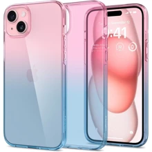 Чехол для iPhone Spigen Liquid Crystal Gradation Pink (ACS06787) for iPhone 15: Цвет розовый