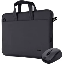 Сумка для ноутбуков Trust 16" Bologna Bag Mouse Set Black (24988): Тип сумки сумка