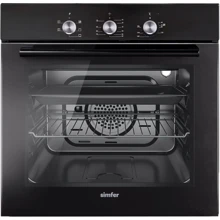 Духовой шкаф электрический Simfer B6EB16011: Объем, л 58
