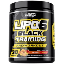 Предтренировочный комплекс Nutrex Research Lipo-6 Black Training 195 g /29 servings/ Mango Orange: Тип Комплекс до тренировки