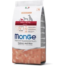 Сухой корм Monge Dog Mini Adult для взрослых собак маленьких пород с лососем и рисом 7.5 кг (70011587): Тип Сухой корм