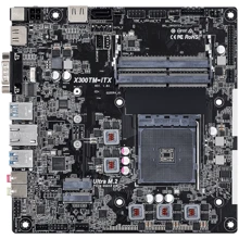 ASRock X300TM-ITX bulk (sAM4/X300/DDR4/miniITX): Оперативна пам'ять 2xDDR4 3200 МГц, до 64 Гб